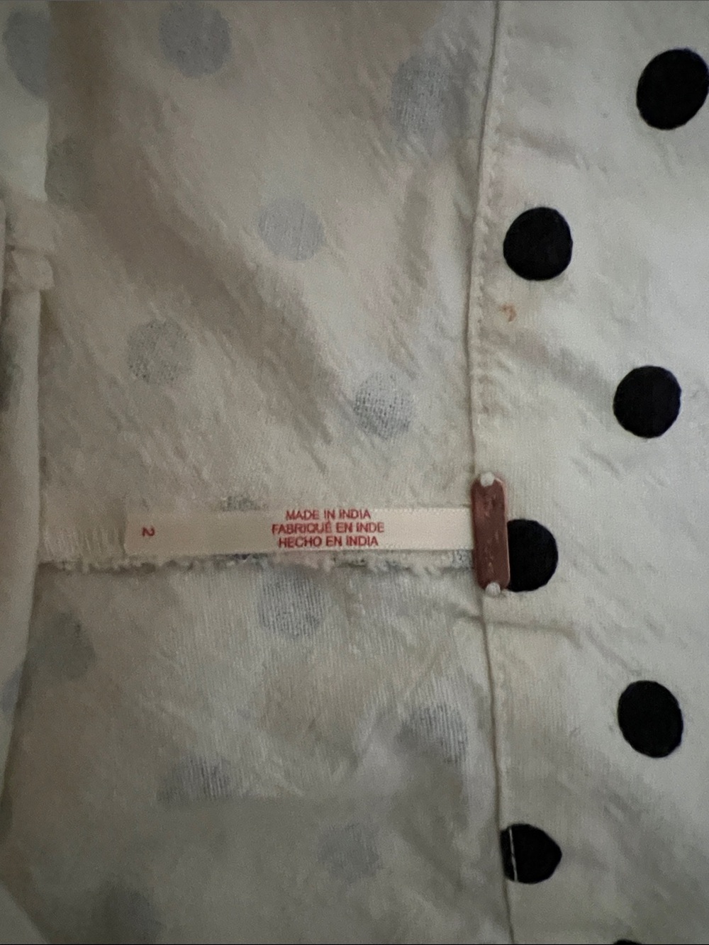 Polka Dot shorts- Black on White - Picture 2 of 3